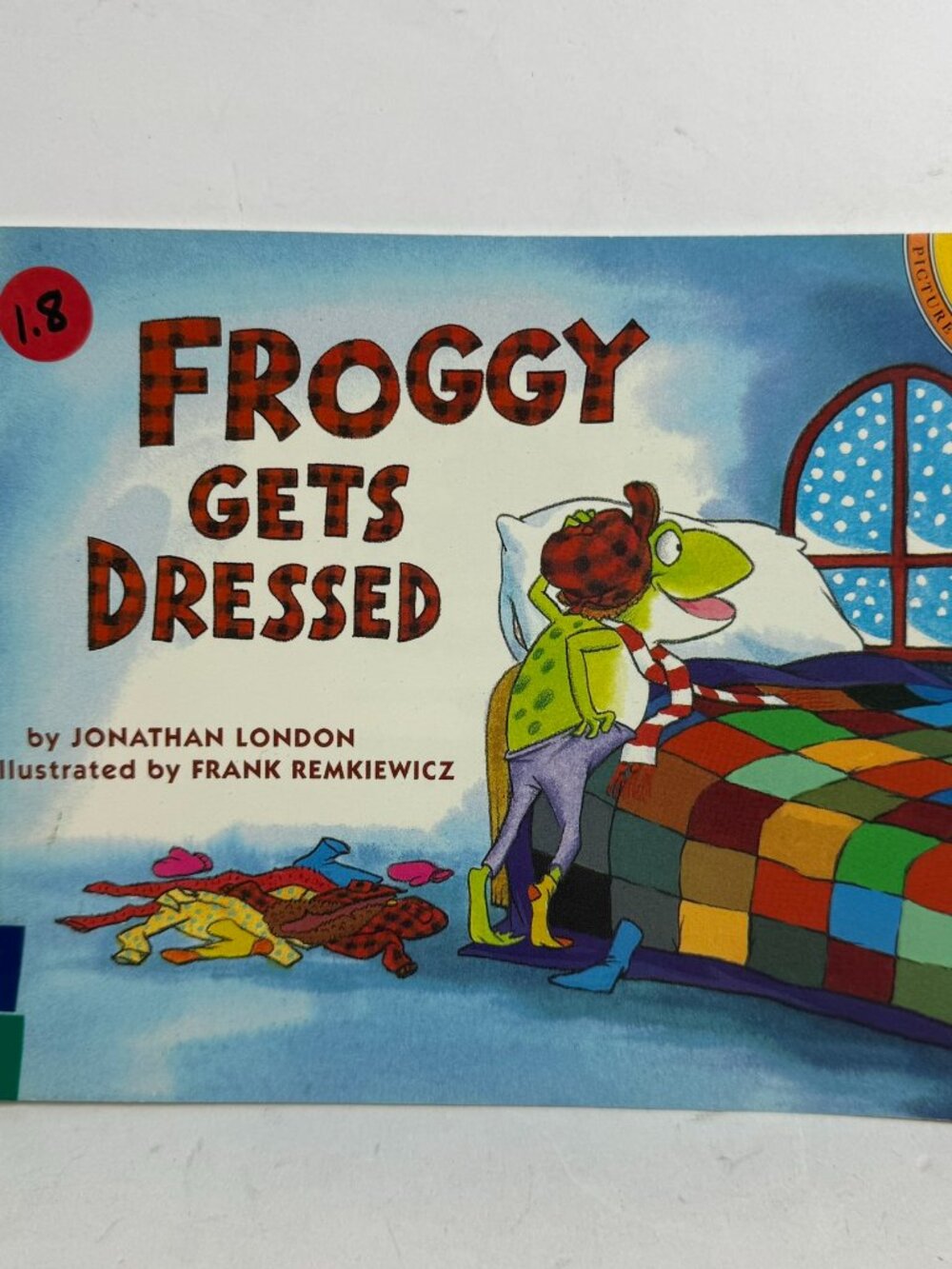 Froggy Gets Dressed Jonathan London Paperback Picture Puffins Children's Book